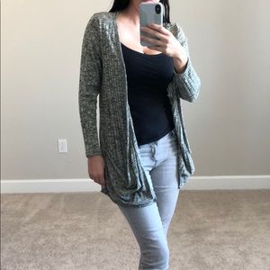 Green Cardigan